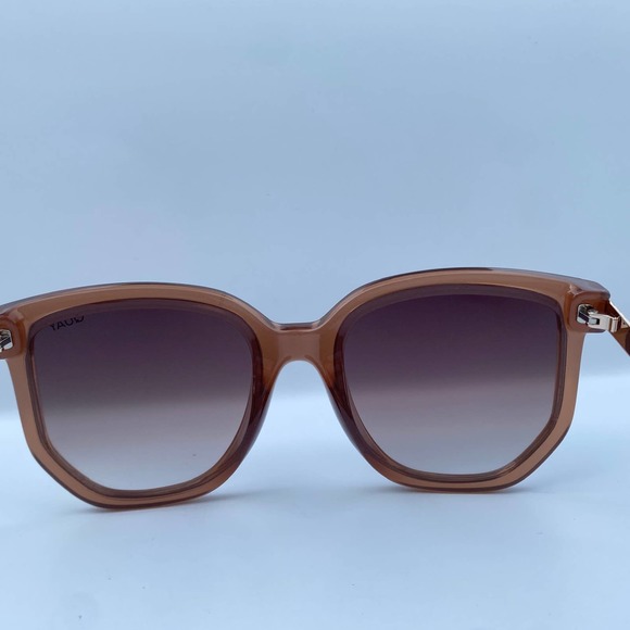 Quay Australia Coffee Run Caramel Brown Sunglasses Oversized Women's - Picture 9 of 9